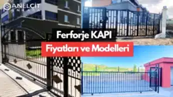 Ferforje Bahçe Kapıları Detayları